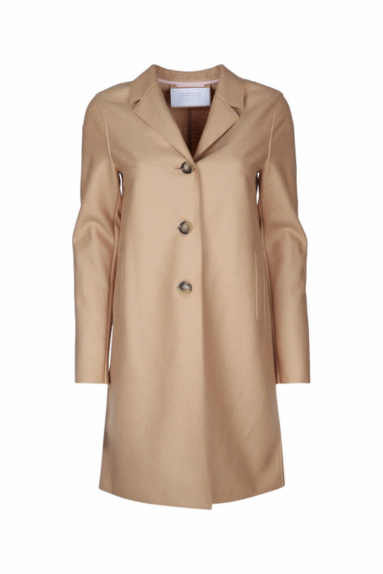 Photo: Harris Wharf London Women Boxy Coat Light Pressed Wool