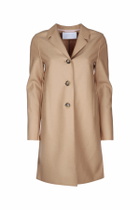 Harris Wharf London Women Boxy Coat Light Pressed Wool