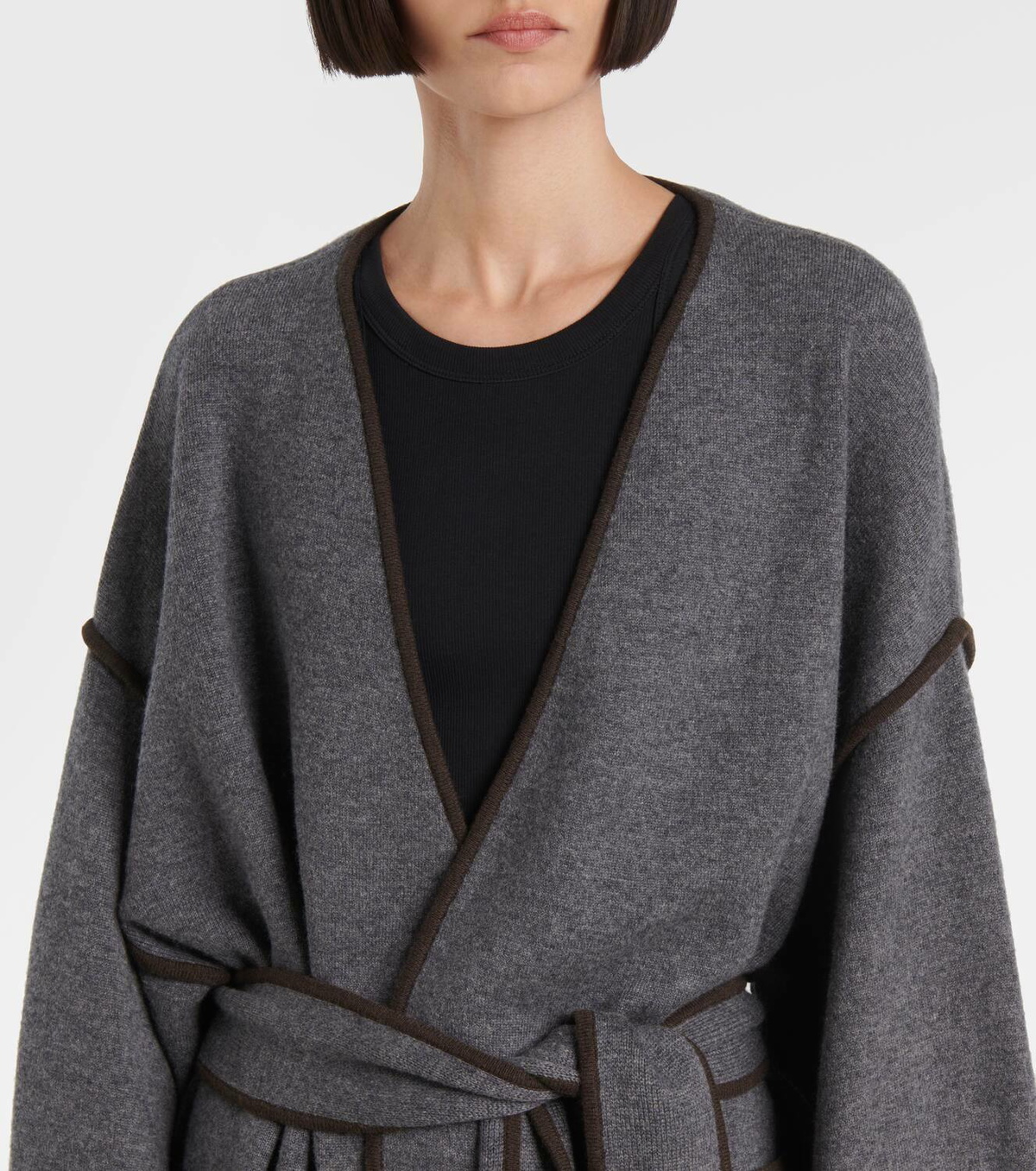 Lisa Yang Fiora belted cashmere cardigan