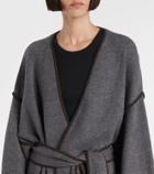 Lisa Yang Fiora belted cashmere cardigan