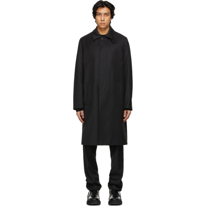 Photo: Givenchy Black Patch Trench Coat