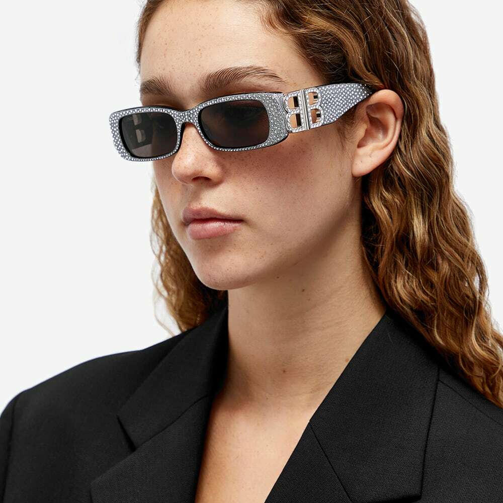 サングラス BALENCIAGA SS25 Woman SUNGLASSES (BB0096S 002 BROWN) Balenciaga BB0096S 002 Sunglasses - US
