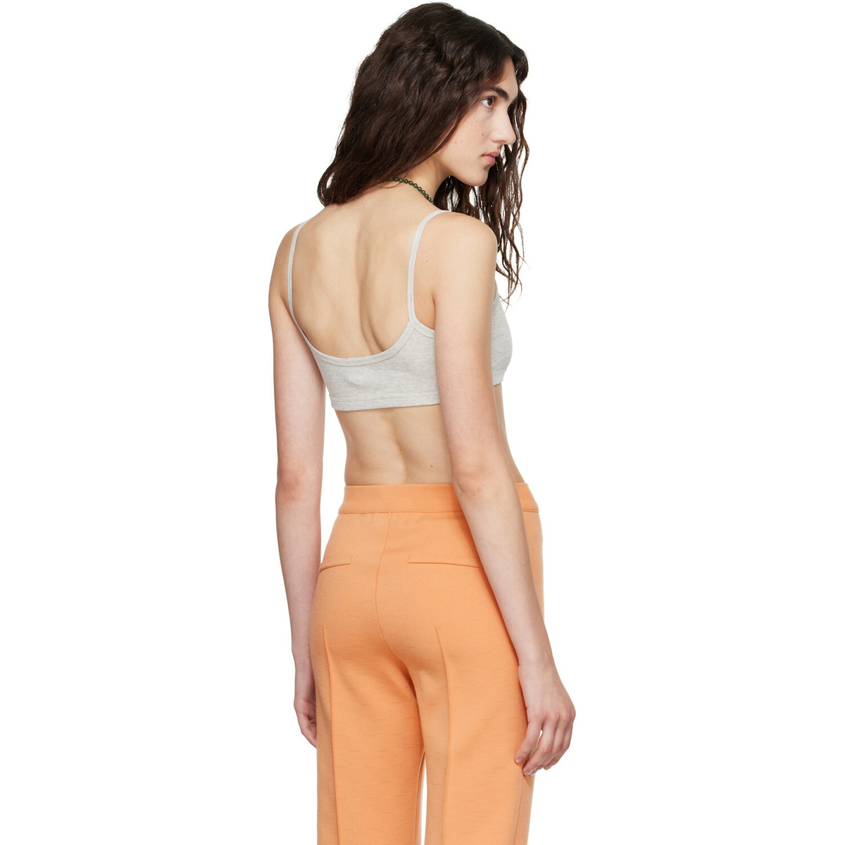 FLORE FLORE Gray Bibi Bralette