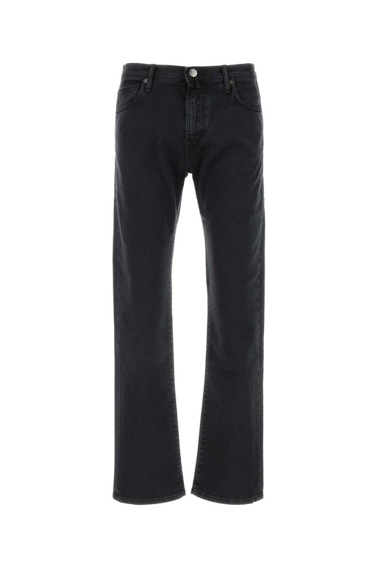 Photo: Incotex Black Stretch Denim Jeans