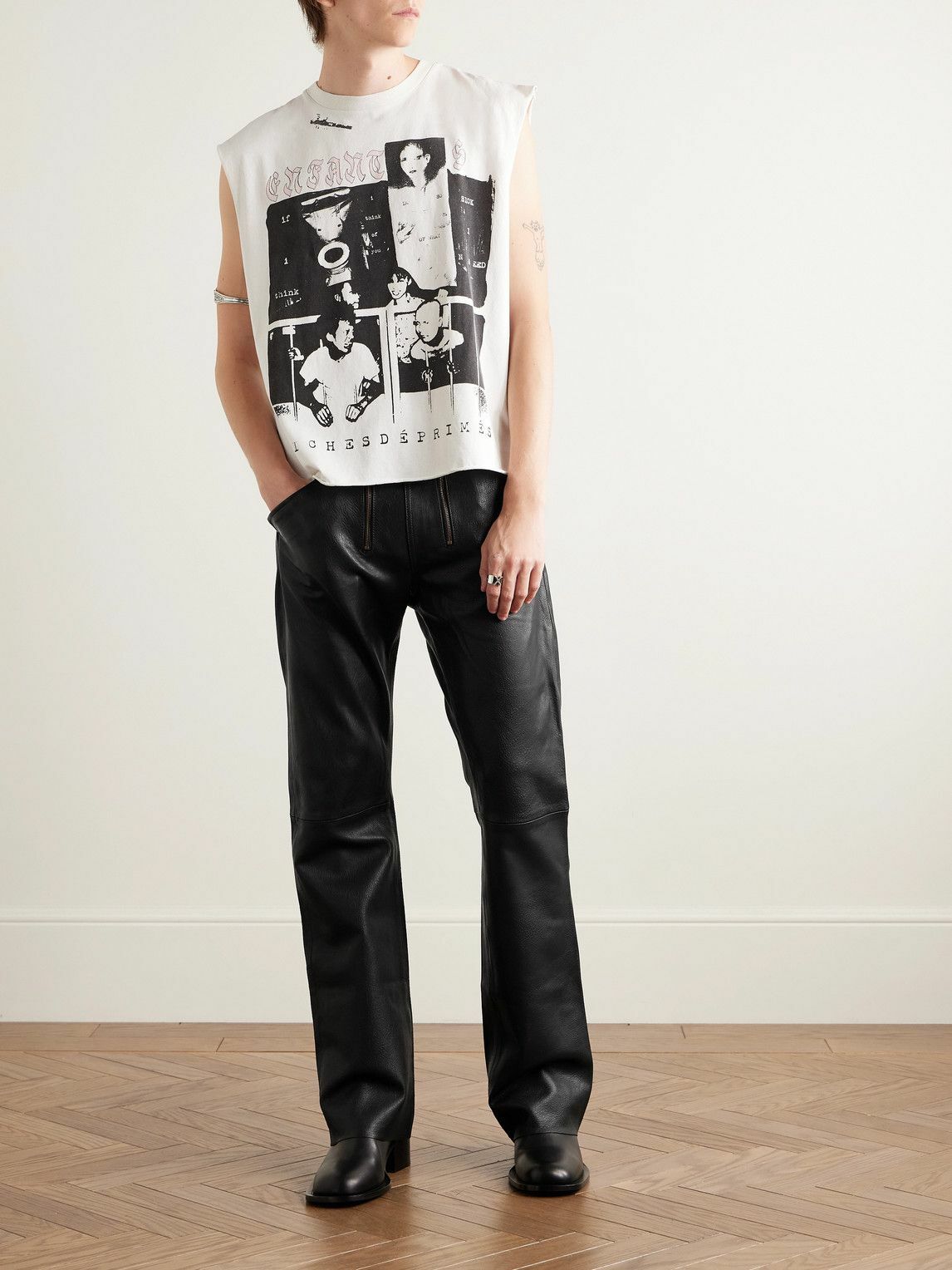 Enfants Riches Déprimés - Slim-Fit Bootcut Leather Trousers