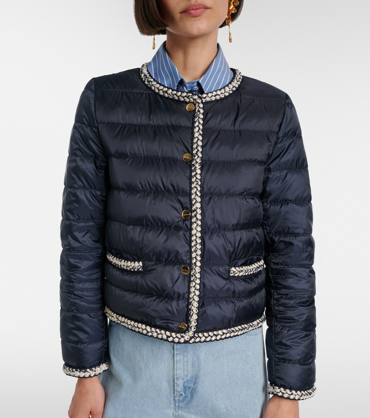 Max Mara The Cube Chloe quilted down jacket