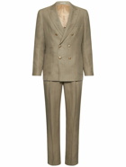 BRUNELLO CUCINELLI Double Breast Linen Suit