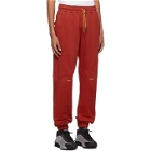 Pyer Moss Red College Slouch Lounge Pants