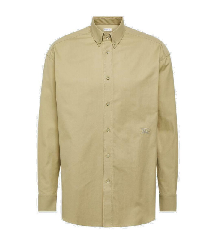 Photo: Burberry EKD cotton Oxford Shirt