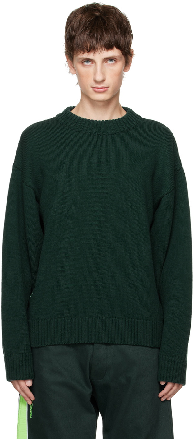 Robyn Lynch Green Crewneck Sweater Robyn Lynch