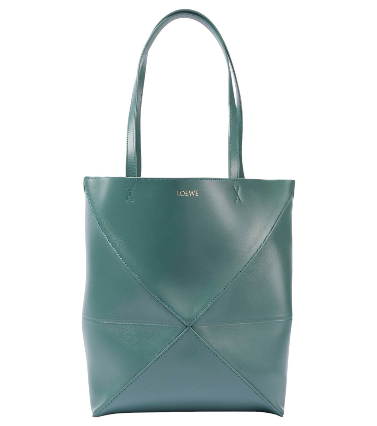 【関税&送料込】Loewe Army Green Fur Medium Puzzle Fold Shop Loewe Army Green Fur Medium Foldable Shopping Bag – LOZURI®