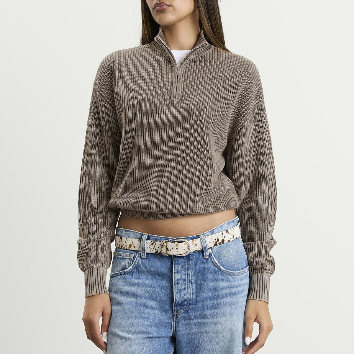 Won Hundred Women's Bryn Knit Sweater in Rock Ridge