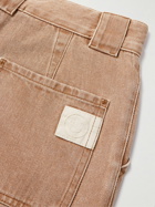 Ninety Percent - Straight-Leg Organic Jeans - Brown