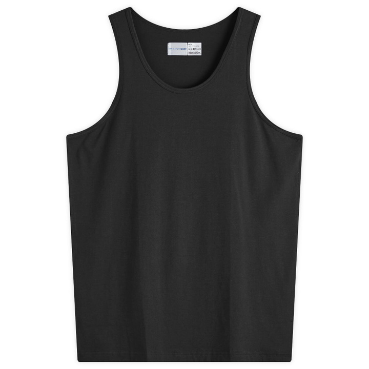 Photo: Comme des Garçons SHIRT Men's x Sunspel Vest in Black