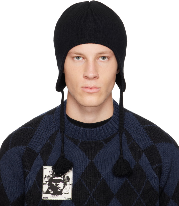 Photo: UNDERCOVER Black Wool Beanie