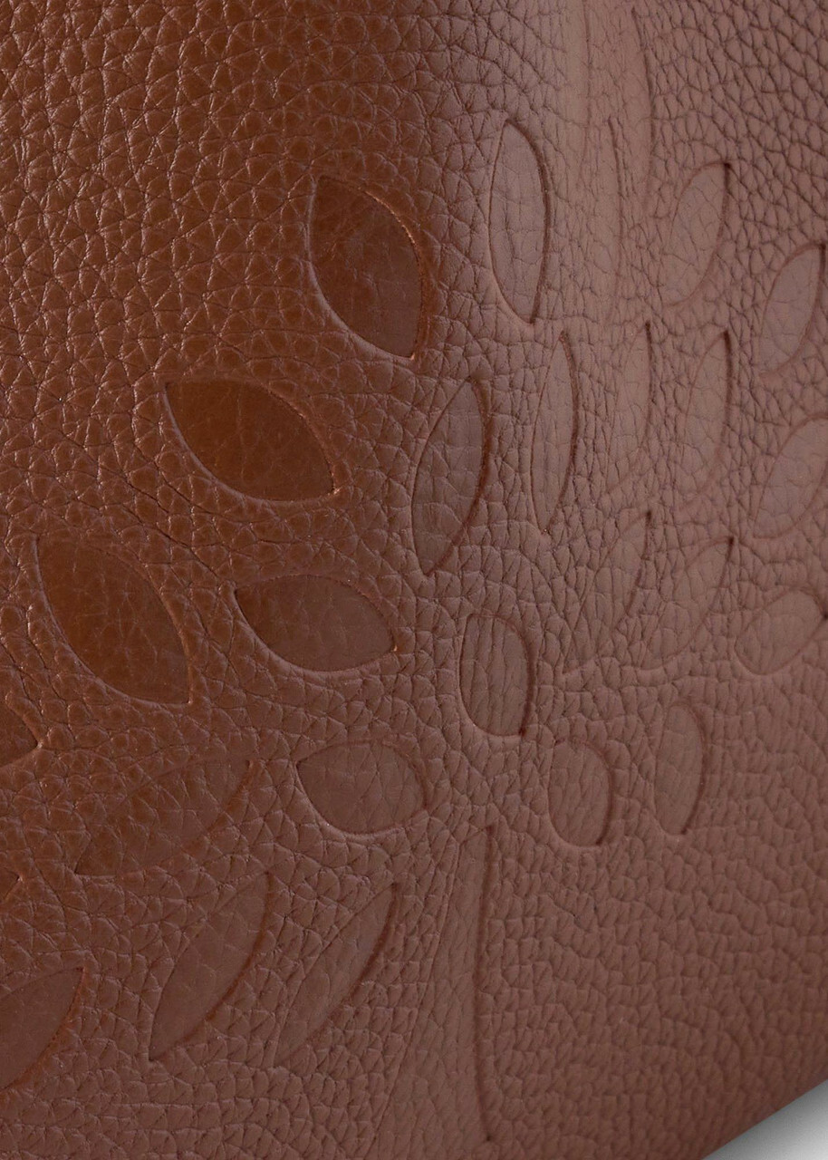 Mulberry Logo Grained Leather Tote bag - Brown - One Size