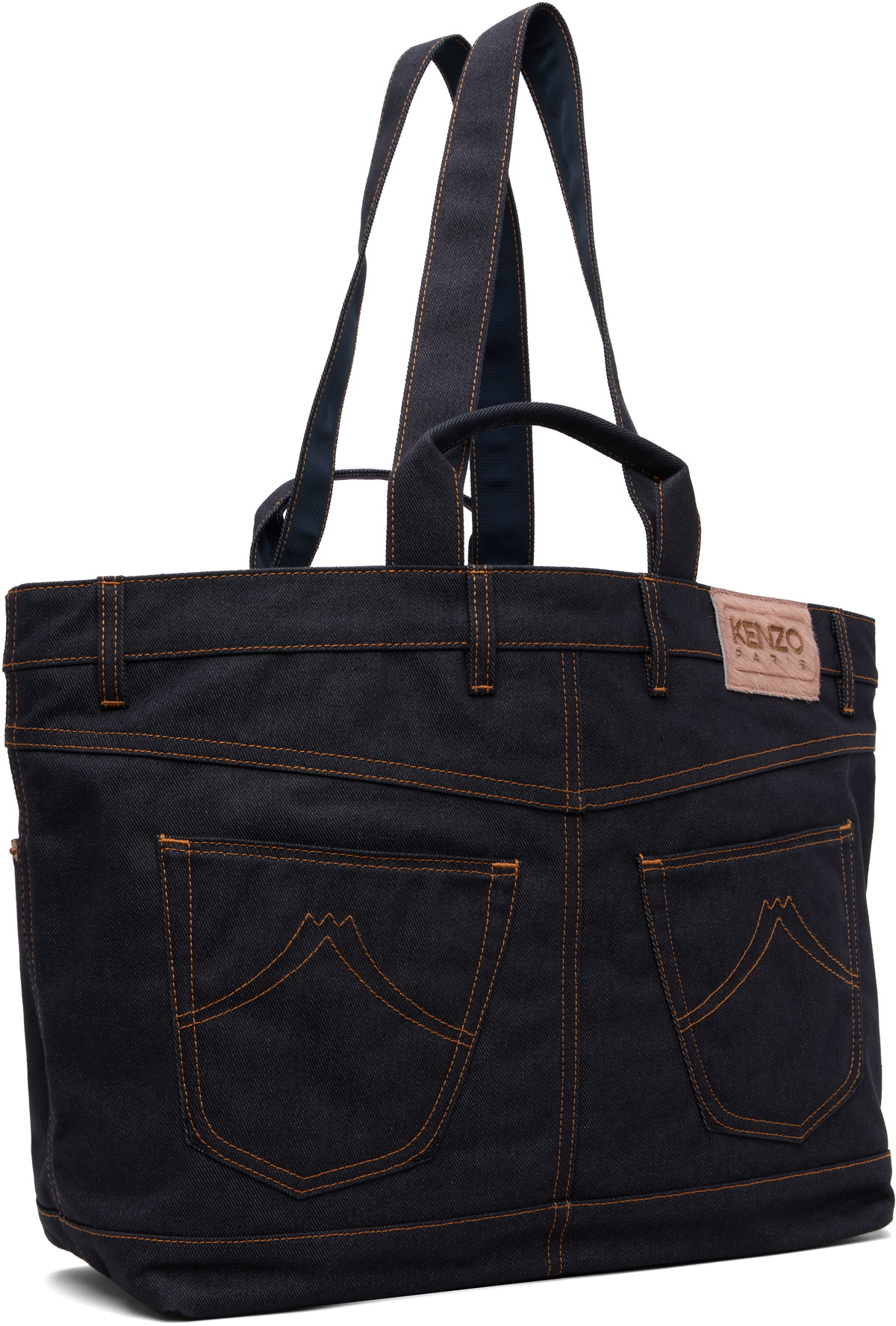 Kenzo Navy Kenzo Paris 'KENZO Five Pockets' Tote