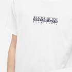 Napapijri Men's Box Logo T-Shirt in Bright White