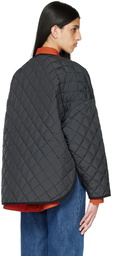 TOTEME Black Quilted Jacket