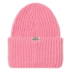 MC2 Saint Barth Girl Brushed And Ultra Soft Beanie With Apres Chic Embroidery