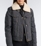 Bogner Dena denim down ski jacket