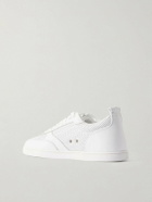 Christian Louboutin - Tutti Rui Perforated Leather Sneakers - White