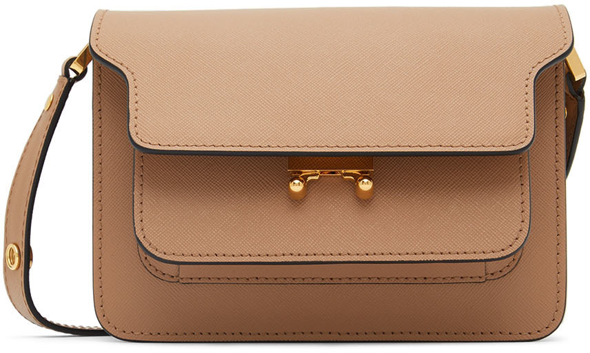MARNI正規品/送料関税込み Trunk Shoulder bag mini Marni Mini Trunk Shoulder Bag | Black | FARFETCH