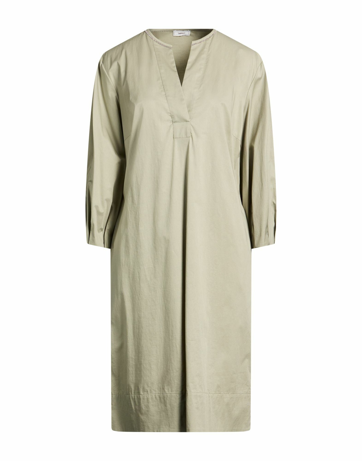 Peserico Womens Midi dress in Sage green