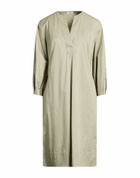 Peserico Womens Midi dress in Sage green