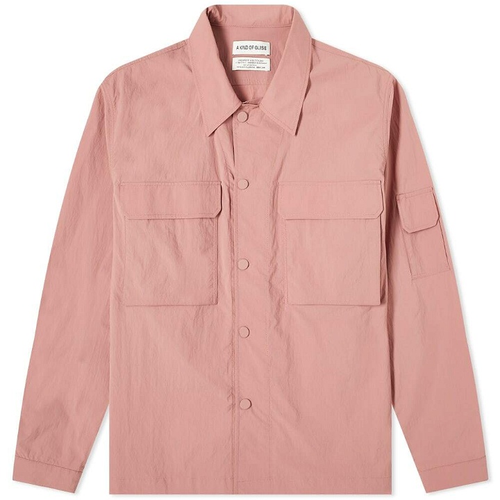 Photo: A Kind of Guise Men's Clyde Shirt Jacket in Dusty Rose