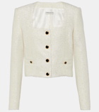 Alessandra Rich Sequined tweed jacket