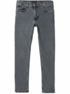 Nudie Jeans - Lean Dean Slim-Fit Organic Jeans - Gray
