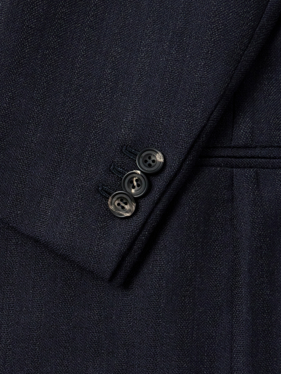 J. Mueser - Waverly Wool-Twill Suit Jacket - Blue