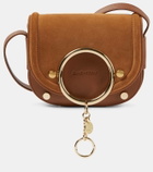 See By Chloé Mara Mini suede crossbody bag