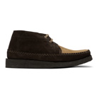 Comme des Garcons Homme Deux Brown Padmore and Barnes Edition Willow Boots