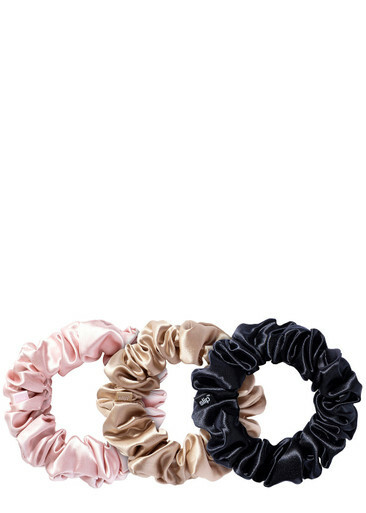 Photo: Slip Slip Pure Silk Large Scrunchies - Multi