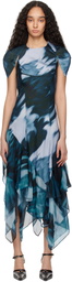 Collina Strada Blue Hillary Maxi Dress