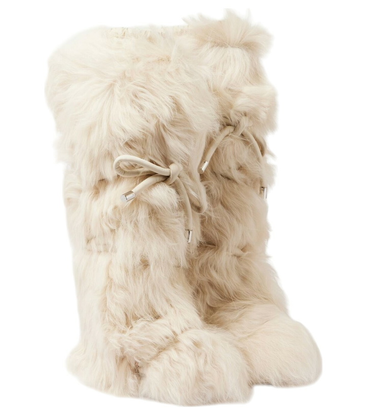Photo: Moncler Grenoble Gaia shearling snow boots