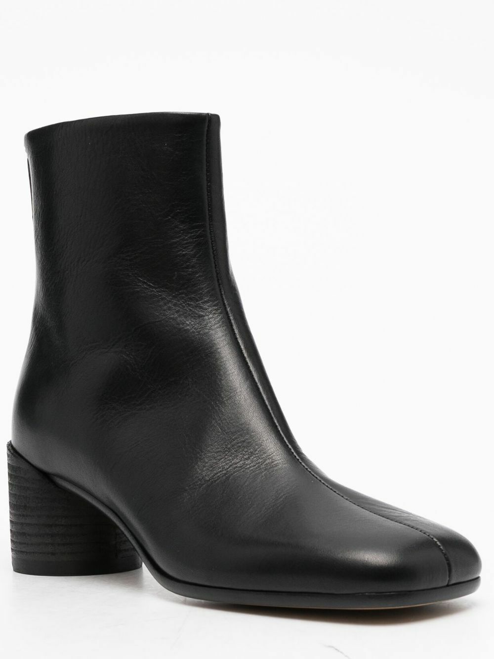 MM6 MAISON MARGIELA - Leather Ankle Boots MM6 Maison Margiela MM6 MAISON MARGIELA - Leather Ankle Boots MM6 Maison Margiela