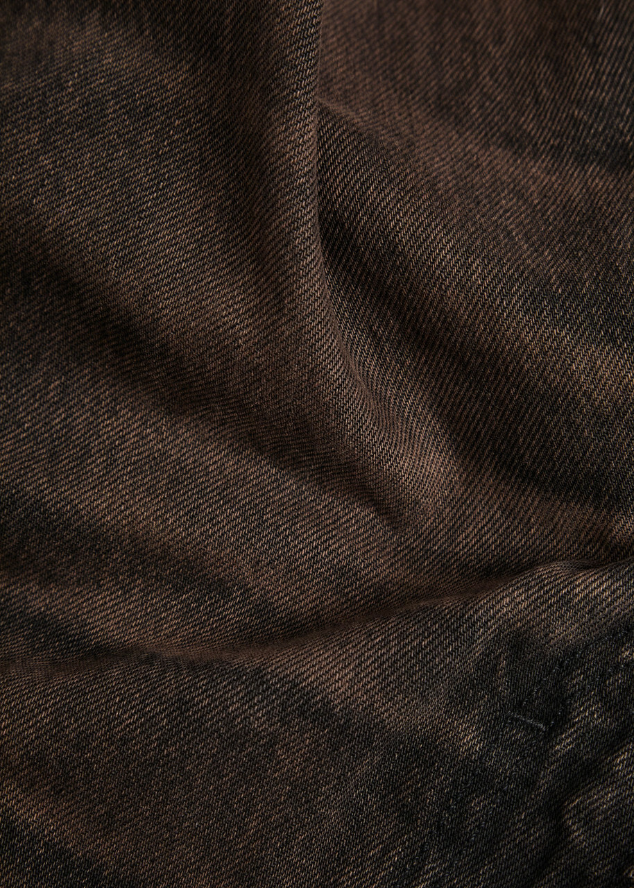 Haikure Korea Straight-leg Jeans Brown