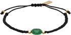 Isabel Marant Black & Green Chumani Bracelet