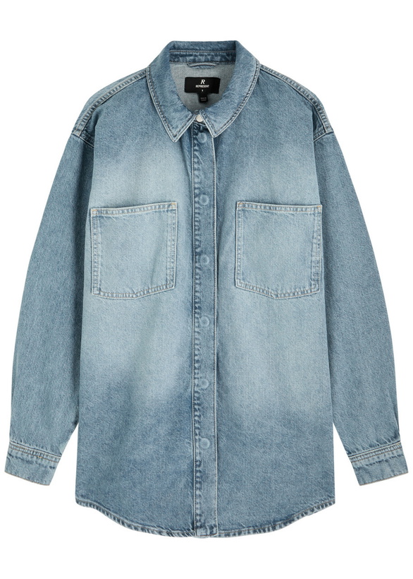 Photo: Represent Oversized Denim Overshirt