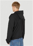 Track Pants Hooded Sweatshirt in Black