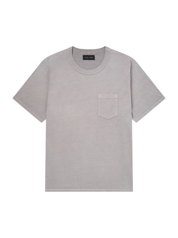 Photo: Les Tien - Cotton-Jersey T-Shirt - Gray