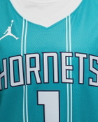Nike Charlotte Hornets Icon Edition 2022/23 Jordan Dri Fit Nba Swingman Trikot Blue Jerseys