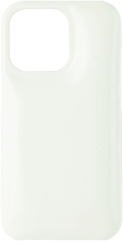 Photo: Urban Sophistication White 'The Soap Case' iPhone 13 Pro Case