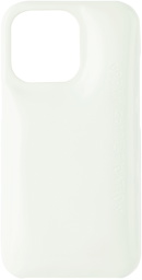 Urban Sophistication White 'The Soap Case' iPhone 13 Pro Case