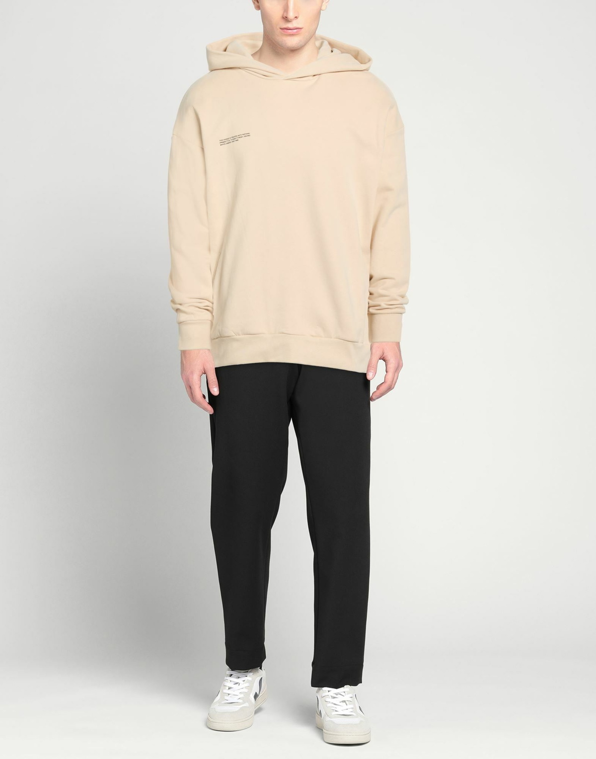 Pangaia Mens Sweatshirt in Beige