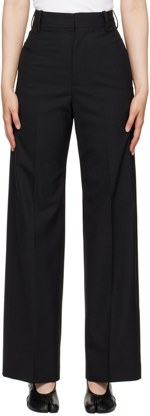 Photo: MM6 Maison Margiela Black Stitch Trousers