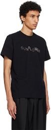 Sunflower Black Easy Overdyed T-Shirt